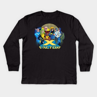 90s X-Factor Kids Long Sleeve T-Shirt